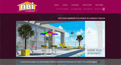 Desktop Screenshot of nbi-immobilier.com